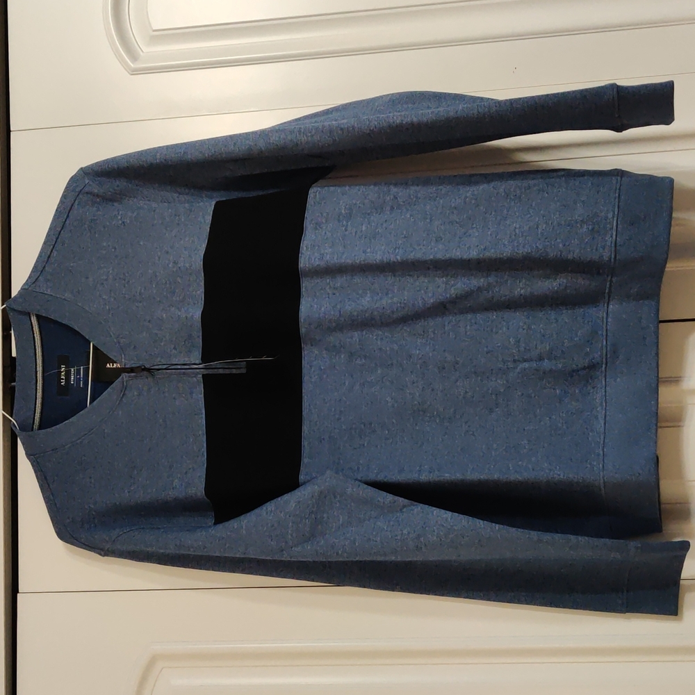 AlfaTech By Alfani Quarter Zip Long Sleeve / Sweater